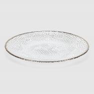 Тарелка  pola д21см серебристый ArdaCam