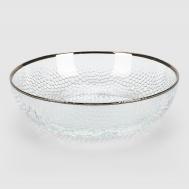 Салатница  pola д20.5см 6см серебристый ArdaCam