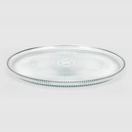 Блюдо  sensu д30.5см прозрачный ArdaCam