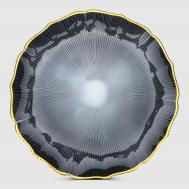 Блюдо  glamour д33см шелк ArdaCam