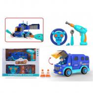 Машинка на радиоуправлении  Cпецтехника "Городские службы" Полиция, со звуковыми и световыми эффектами ABtoys