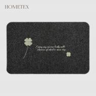 Коврик придверный  серый, 50x80 см Hometex