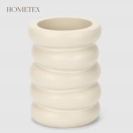 Стакан для зубных щёток  Клетка, белый Hometex