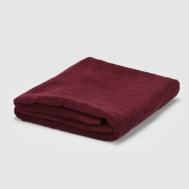 Полотенце  махровое бордовый 50х100 см Tissagio