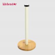 Держатель для бумажных полотенец  молочный Kitchenstar
