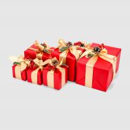 Набор подарков  декоративных красный, золотистый Yiwu E-commerce