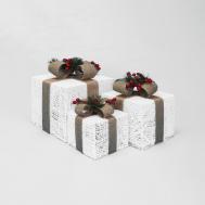 Набор подарков-2  декоративных белый, золотистый Yiwu E-commerce