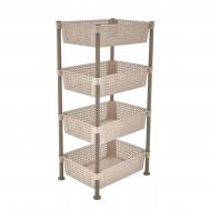 Полка  Pearl Nostalgia 39,5х30х80 см в ассортименте Follow me