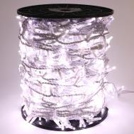 Электрогирлянда  1000 LED белый, белый кабель Shanghai universe