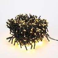 Электрогирлянда  600 LED тёплый белый, кабель Shanghai universe