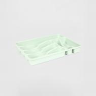 Ящик для ложек  big size 37,5х29,5х5 см, в ассортименте Asude Plastik