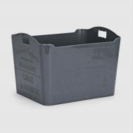 Корзина для хранения  Paris 6 л 23x16x16 см в ассортименте Emhouse