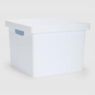 Ящик для хранения  квадратный 17 л 30,5x30,5x22,5 см в ассортименте Emhouse
