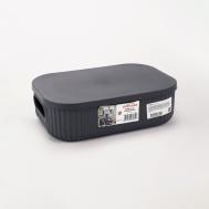 Ящик для хранения  Pure 3,2 л 27x18,5x8 см в ассортименте Emhouse