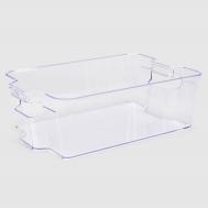 Органайзер  прозрачный L 21х32х10 см Emhouse
