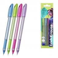 Набор шариковых ручек  U-109 Stick&Grip Spring 0.7, Ultra Glide Technology, цвет чернил синий, 4 шт Erich Krause