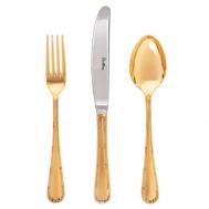 Набор столовых приборов  Filet gold 24 предмета PINTINOX