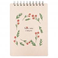 Блокнот  Dreamland 100 листов, клетка 102х142 мм Be Smart