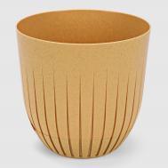 Горшок для цветов  line d16 см 2.2л желтый Alya Plastik