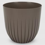 Горшок для цветов  line d21 см 5л капучино Alya Plastik