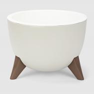 Горшок для цветов  ufo d25 см 4.5л светло-бежевый Alya Plastik