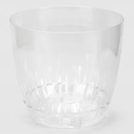 Горшок для цветов  Pine cone d14.5 см прозрачный Alya Plastik