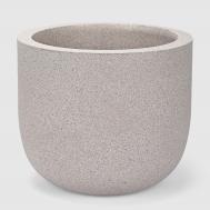 Кашпо для цветов  cesme d40 см 28л бежевый Alya Plastik