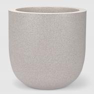 Кашпо для цветов  cesme d50 см 70л бежевый Alya Plastik