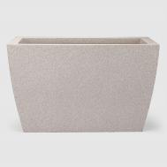 Кашпо для цветов  milas 80x40x50 см бежевый Alya Plastik