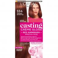 Крем- кастинг  глосс 554 пряный шоколад LOREAL