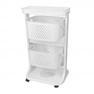 Органайзер для хранения  №1 S.Grey белый 43,7х33,2х81 см Titiz Plastik