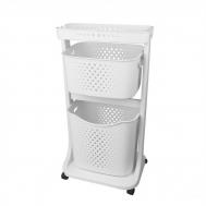 Органайзер для хранения  №2 S.Grey белый 43,7х33,2х81 см Titiz Plastik