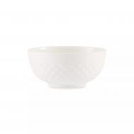 Салатник порционный  Капля 15 см, рельеф, фарфор Decor de table