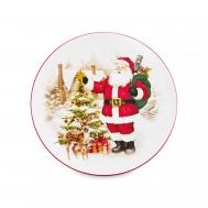 Тарелка обеденная  Новогоднее чудо 26,5 см Decor de table