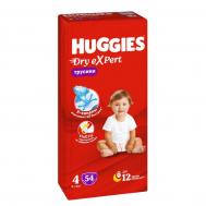 Трусики-подгузники  Dry eXpert 4/L, 9-14 кг, 54 шт Huggies