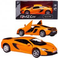 Машинка металлическая RMZ City McLaren 650S, масштаб 1:34 Лицензионная модель. Фрикционный механизм. Uni Fortune