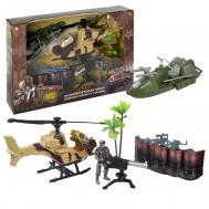 Игровой набор  Боевая сила Военная техника с фигуркой и аксессуарами ABtoys