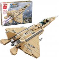Конструктор  Thunder Mission Истребитель 376 деталей Qman