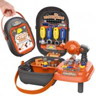 Игровой набор  Чудо-чемоданчик. Набор 2в1 "Мастерская", не менее 37 предметов ABtoys