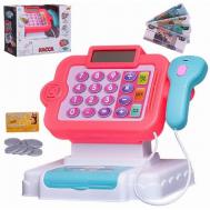 Игровой набор  Помогаю Маме. Касса "Играем в магазин", розовая ABtoys