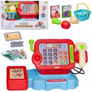 Игровой набор  Помогаю Маме. Касса Вместе за покупками, с продуктовой лентой ABtoys
