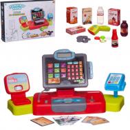 Игровой набор  Помогаю Маме. Касса с весами и банковским терминалом, в наборе с аксессуарами ABtoys