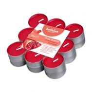 Свечи чайные 4часа 18 шт  true scents гранат Bolsius