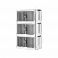 Шкаф переносной трёхъярусный 40х30х82 см Baroness Home