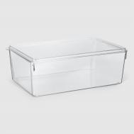 Органайзер для холодильника  с крышкой прозрачный 32,5х20х10,5 см Baroness Home