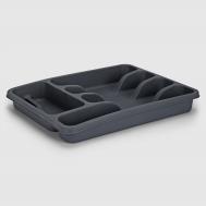 Лоток  для столовых приборов 34х27х4,5 см  в ассортименте Baroness Home