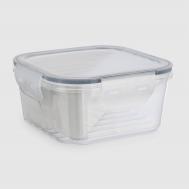 Контейнер герметичный  с двумя отсеками 1400мл QLux