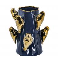 Ваза  с птичками 22х22х24 см ГЛАСАР