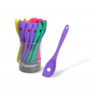 Ложка  Iris с отверстием, в ассортименте, 27 см Fissman