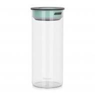 Банка  для сыпучих продуктов стеклянная 1,2 л Fissman